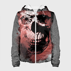 Куртка с капюшоном женская Beautiful even in death Коллекция Get inspired! fl, цвет: 3D-белый