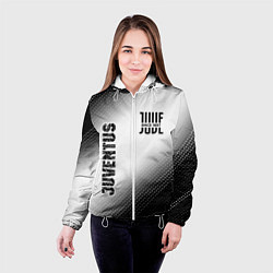 Куртка с капюшоном женская JUVENTUS Juventus Градиент, цвет: 3D-белый — фото 2
