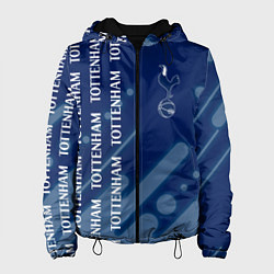 Куртка с капюшоном женская ТОТТЕНХЭМ Абстракция, цвет: 3D-черный