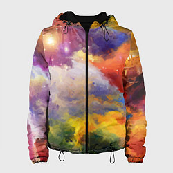 Женская куртка Красочный горный пейзаж Грузия Colorful mountain l
