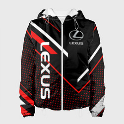 Куртка с капюшоном женская LEXUS ЛЕКСУС СОВРЕМЕННЫЙ, цвет: 3D-белый