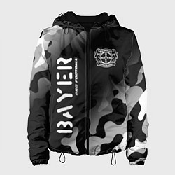 Куртка с капюшоном женская BAYER Bayer Pro Football Камуфляж, цвет: 3D-черный