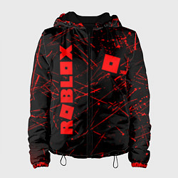 Женская куртка ROBLOX красный логотип