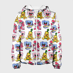 Женская куртка Poppy Playtime - Chapter 2 паттерн из персонажей