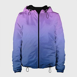 Женская куртка PINK-BLUE GRADIENT ГРАДИЕНТ