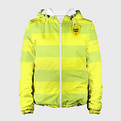 Куртка с капюшоном женская Форма ФК Анжи, цвет: 3D-белый