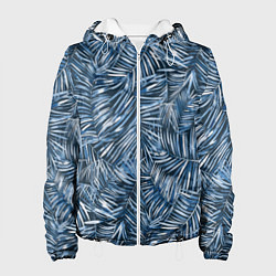 Женская куртка Тропические листья пальмы
