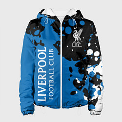 Куртка с капюшоном женская Liverpool Краска, цвет: 3D-белый
