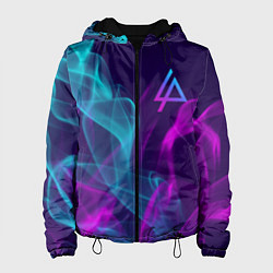 Куртка с капюшоном женская LINKIN PARK, цвет: 3D-черный