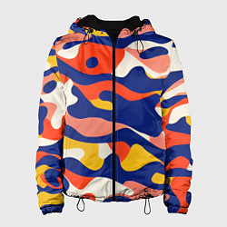 Женская куртка Камуфляж нестандартной расцветки