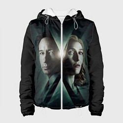 Куртка с капюшоном женская X - Files, цвет: 3D-белый