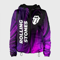 Женская куртка Rolling Stones violet plasma