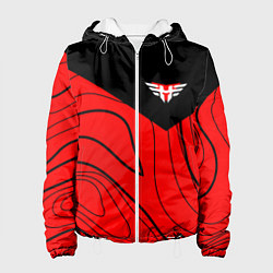 Куртка с капюшоном женская Форма Heroic, цвет: 3D-белый