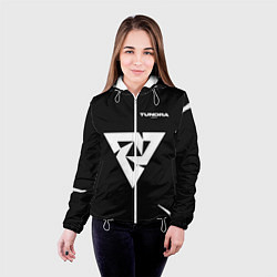 Куртка с капюшоном женская Форма Tundra Esports, цвет: 3D-белый — фото 2
