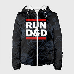 Куртка с капюшоном женская Подземелья и драконы dnd, цвет: 3D-белый