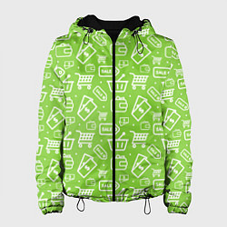 Куртка с капюшоном женская Распродажа, цвет: 3D-черный