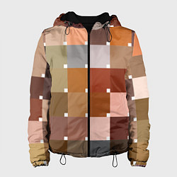 Женская куртка Brown squares