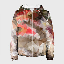 Куртка с капюшоном женская Pattern style, цвет: 3D-белый