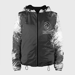 Куртка с капюшоном женская Rouge white, цвет: 3D-черный
