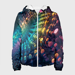 Женская куртка Радужные блики нейроарт