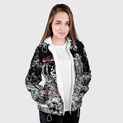 Куртка с капюшоном женская Sodom Partisan, цвет: 3D-белый — фото 2