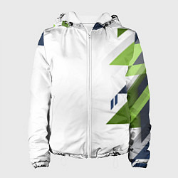 Женская куртка Геометрическая абстракция вектор