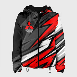 Женская куртка Митсубиси - красный спортивный