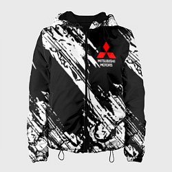 Женская куртка Mitsubishi - белый пятна