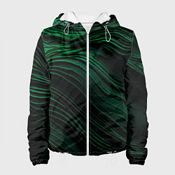 Женская куртка Dark green texture