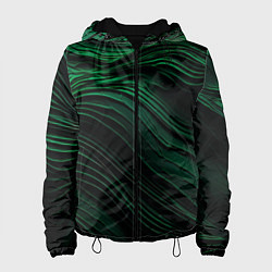 Женская куртка Dark green texture