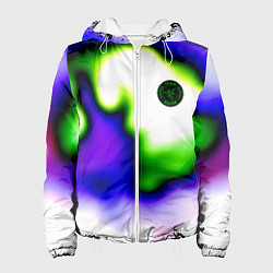Куртка с капюшоном женская Razer toxic, цвет: 3D-белый