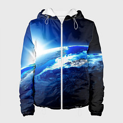 Женская куртка Восход солнца в космосе