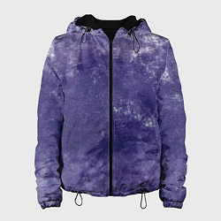 Женская куртка Абстракция - violet color background