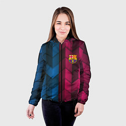Куртка с капюшоном женская Real Madrid sport uniform, цвет: 3D-черный — фото 2