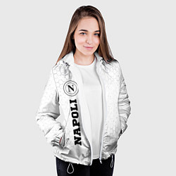 Куртка с капюшоном женская Napoli sport на светлом фоне по-вертикали, цвет: 3D-белый — фото 2