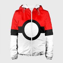 Женская куртка Pokeball texture