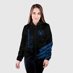 Куртка с капюшоном женская Changan, цвет: 3D-черный — фото 2