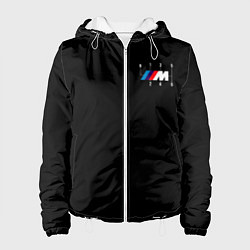 Куртка с капюшоном женская BMW motorsport six-speed, цвет: 3D-белый