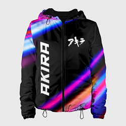 Куртка с капюшоном женская Akira speed anime lights, цвет: 3D-черный