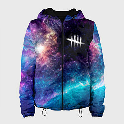 Куртка с капюшоном женская Dead by Daylight space game, цвет: 3D-черный
