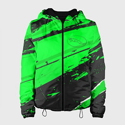 Куртка с капюшоном женская Jaguar sport green, цвет: 3D-черный