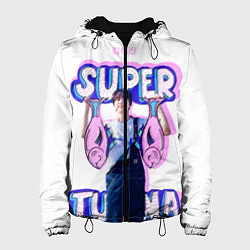 Куртка с капюшоном женская BTS Super Tuna, цвет: 3D-черный