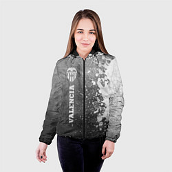 Куртка с капюшоном женская Valencia - grey gradient по-вертикали, цвет: 3D-черный — фото 2