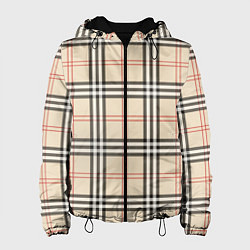 Женская куртка Стильная клетка - шотландка