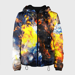 Женская куртка Космическая абстракция