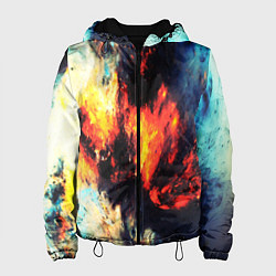 Женская куртка Абстрактный космос текстура