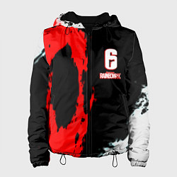 Женская куртка Rainbow six краски абстрактные