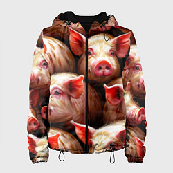 Женская куртка Поросята