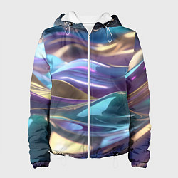 Женская куртка Космические мягкие волны