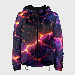 Женская куртка Текстура вулкана